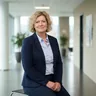 Porträt von Anja Miebach, Gründerin und Inhaberin von CodaAI